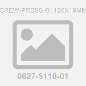 Screw-Press:G .125X19Mml